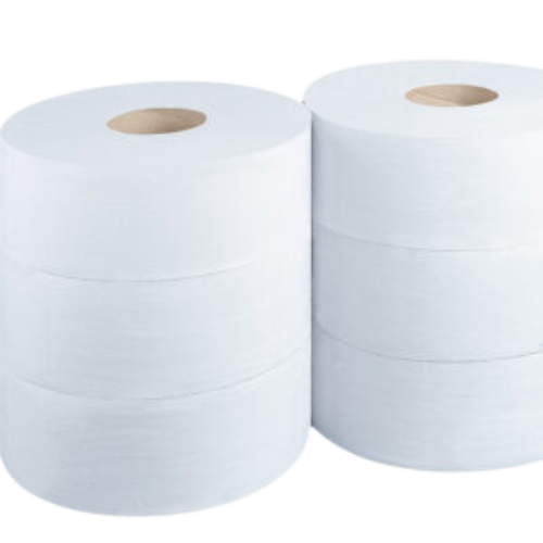 2 ply Jumbo Toilet Roll 300m – 60mm Core