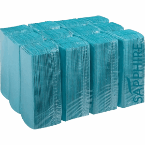 1-ply Blue C-Fold Hand Towels