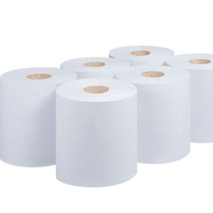 White Centrefeed Paper Towel – 2 Ply Embossed - 100m