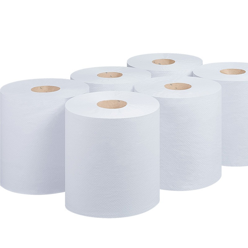 White Centrefeed Paper Towel – 2 Ply Embossed – 100m